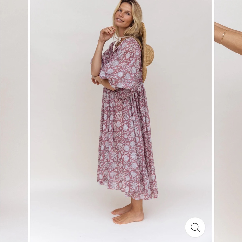 Daughters of India - Kyra Midi Dress - Musk - Picture 4 of 5